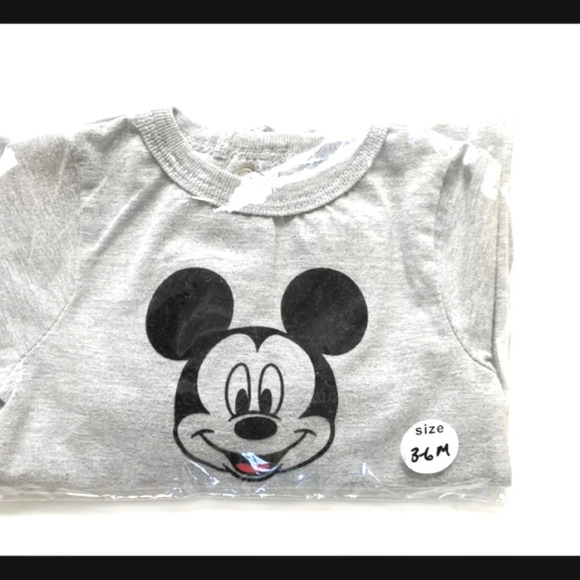 ⚡ Infant Mickey Grey One Piece Romper - Picture 5 of 5